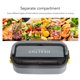 thumbnail image 3 of Lunch Box, Contenedor Seguro De Microondas A Prueba De Fugas De 700 Ml, Ideal Para Una Oficina Escolar Con Compartimentos Separados Para Facilitar El Transporte, Estilo, 3 of 7