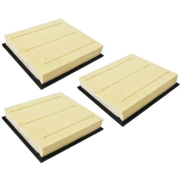 3 Pack Engine Air Filter For Ford F-250 F-350 Super Duty 6.2L 7.3L 2020-2022
