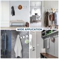 thumbnail image 6 of Wall Mounted Coat Rack, Five Heavy Duty Tri Hooks All Metal Construction for Jacket Coat Hat in Mudroom Entryway (Matte Black, 2-Pack), 6 of 7