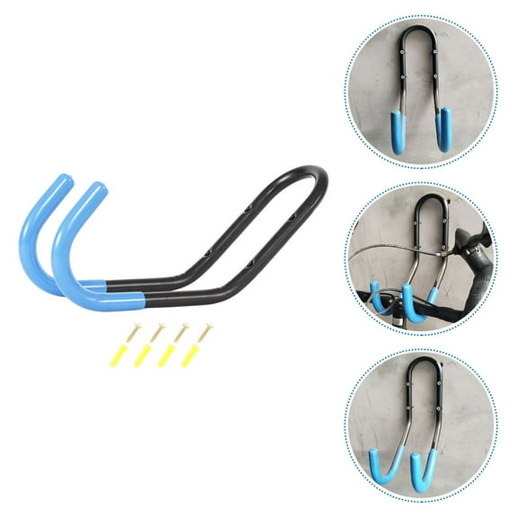 BESTYASH Assorted Color Metal Bike Storage Rack for Home and Shop Easy Installation Space Saver Holds All Bike Types