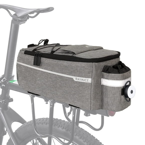Bolsa trasera para bicicleta RAYMACE con luz trasera, capacidad 8L