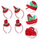 thumbnail image 4 of 4pcs Navidad Mini sombrero Decoración Diseño de cabello Hoops Elementos de Navidad Diseño Decoraciones para el cabello, 4 of 5
