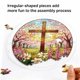 thumbnail image 5 of Acrylic Puzzles Suncatcher Window Hanging, Sun Catcher Acrylic Puzzles Garden Decoration for Women Men Mom Birthday Gift Home Decor, 5 of 6