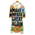 thumbnail image 6 of Make Empathy Great Again Dress Summer Dresses Woman Street Style Big Size Casual Dress, 6 of 9