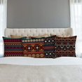 thumbnail image 3 of Juego de 4 fundas de cojín de 45x45cm, funda de almohada decorativa de lino de estilo étnico con Mandala bohemio Retro para sofá, cama, dormitorio, silla y jardín, 3 of 5