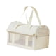 thumbnail image 3 of Bolsa de transporte para mascotas, tipo bandolera, elegante, plegable, suave, de mano, para perros, portátil, multiusos, para perros pequeños, gatos, Bolsa para gatos, 3 of 8