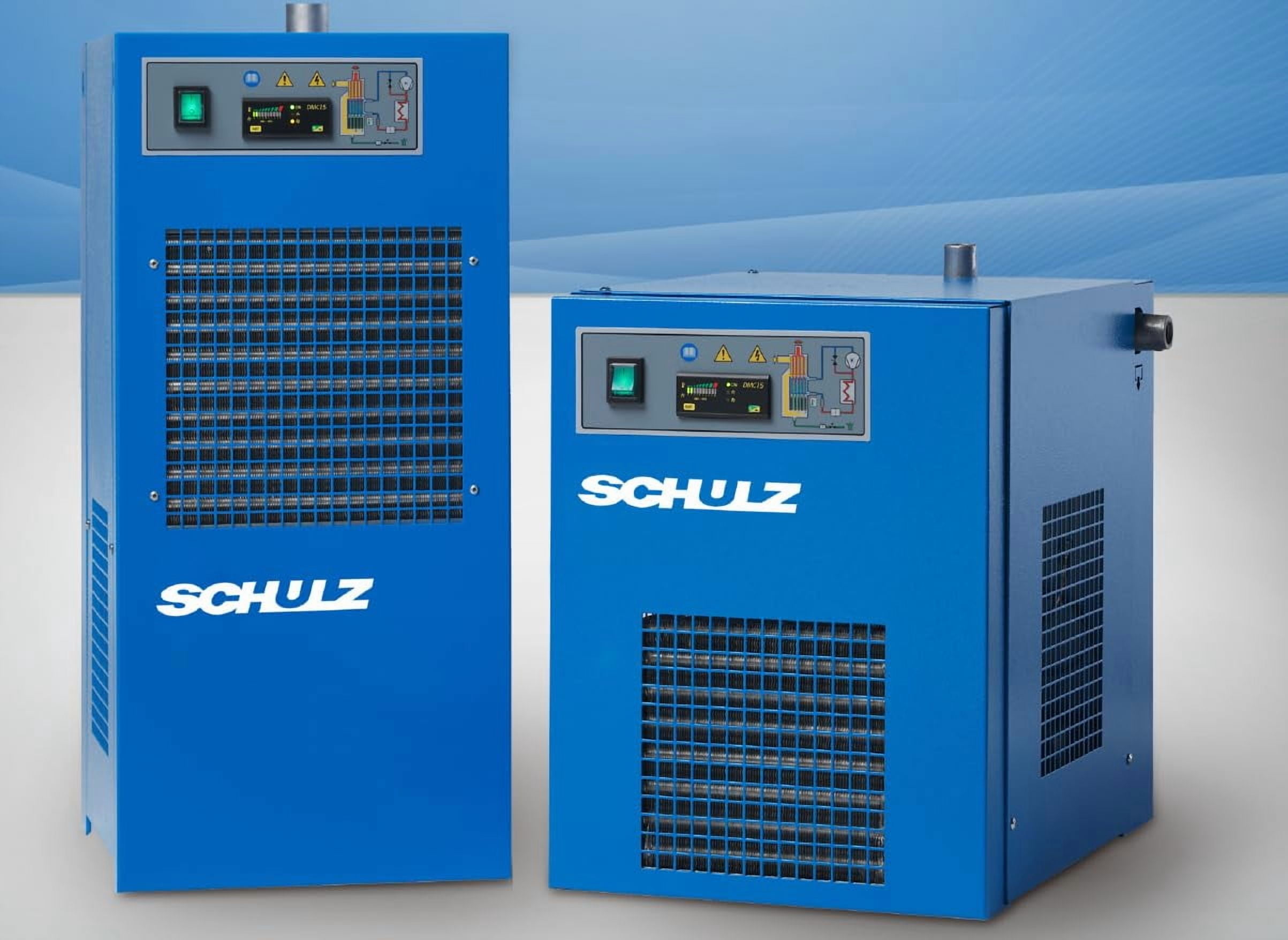 SCHULZ REFRIGERATED AIR COMPRESSOR DRYER: 20-25 CFM 115 VOLTS