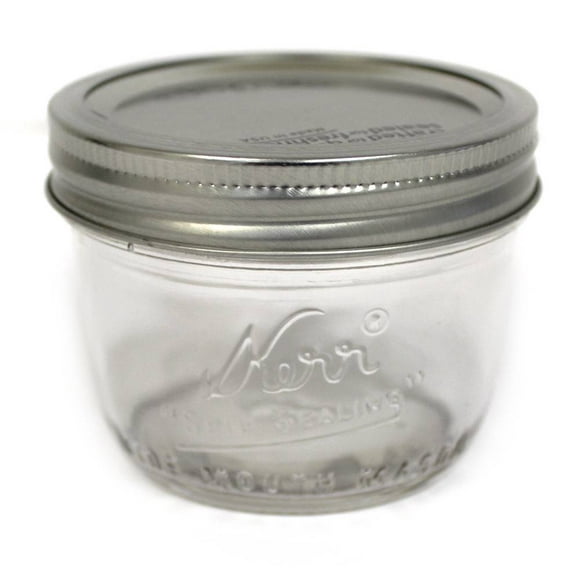 12 Oz Glass Jars Lids