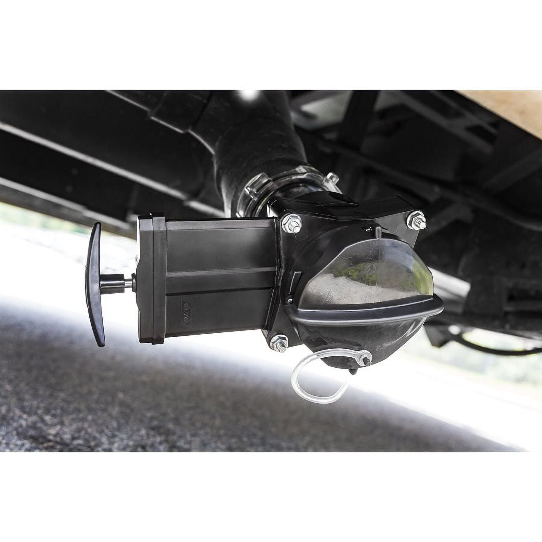 (2 pack) Camco RV Gate Valve - 4 Bayonet Prongs, Black and Clear (39050)