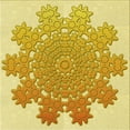 thumbnail image 1 of Ahgly Company Tapis d'Intérieur Lavable en Machine Carré Transitionnel Brun Cannelle, 8 Pieds Carré, 1 of 7