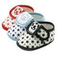thumbnail image 6 of Esho Newborn Baby Star Pattern Crib Shoes Infants Anti Slip Warm Booties Boots, 6 of 6