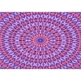 thumbnail image 1 of Ahgly Company Machine Washable Indoor Rectangle Transitional Heliotrope Purple Area Rugs, 2' x 4', 1 of 7