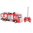 thumbnail image 1 of World Tech Toys Fire Rescue Water Cannon Remote Control Fire Truck with Lights & Sound, Ages 8 & Above, 1 of 6