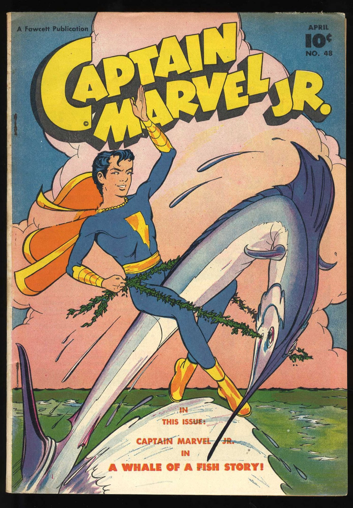 Cover of Captain Marvel Jr. #48