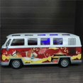 thumbnail image 4 of RC Car 1/30 Remote Control Car Vehicles Classic Openable Door City Bus -Red-22cmx8cmx10cm, 4 of 5