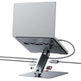 thumbnail image 1 of Soporte para laptop BENFEI USB-C 7 en 1 con dock HDMI 4K y PD de 100 W, 1 of 9