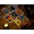 thumbnail image 2 of Baraja de cartas de tarot temática de Pulp Magazines, con personajes de la historia de la ilustración de Pulp, juego en caja con 78 cartas, 2 of 5