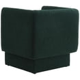 thumbnail image 4 of Meridian Furniture Vera Green Boucle Fabric Accent Chair, 4 of 12