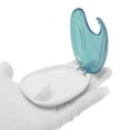 thumbnail image 3 of Unique Bargains 1 Pc Braces Box Shell-shaped Braces Storage Box Light Blue, 3 of 5