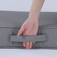 thumbnail image 7 of SDJPOI 2 Set Outdoor Deep Seat Cushions, 24"x24"X4.3" Waterproof Fade-Resistant Patio Furniture Cushions with Removable Covers & Adjustable Ties for Chairs, Sofa, Couch, 7 of 7