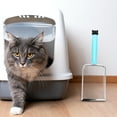 thumbnail image 6 of LEORX Cat Litter Scoop Non-Stick Easy Cleaning Sky-Blue 1Set 11.99X3.93X1.97in, 6 of 8