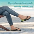 thumbnail image 4 of Unisex Comfort Flip Flops Summer Thong Sandals Non Slip Soles Flip Flop for Beach, Pool, and Daily Wear Summer Mountains XL, 4 of 8