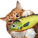 thumbnail image 4 of Gato Juguetes Pez Goldfish Crinkle Sonido Juguetes Suaves y Duraderos Juguetes Interactivos Gato para Ejercicio Interior 8.6 Pulgadas, 4 of 4