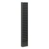 Safco 4322BL Steel Magazine Rack, 23 Compartments, 10w X 4d X 65-1/2h, Black