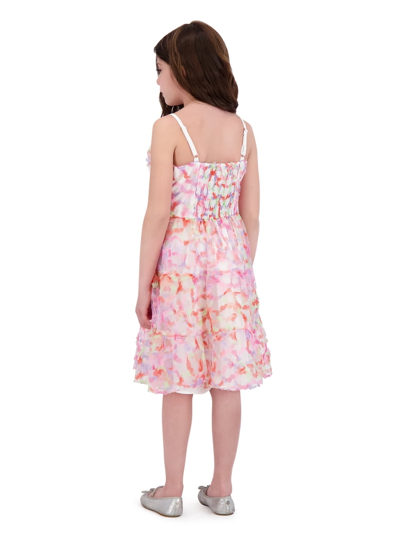 Kensie Girl Soutache Mesh Sleeveless Dress, Sizes 4-16 - Walmart.com