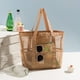 thumbnail image 2 of Bolsa de malla para almacenamiento de viaje con compartimentos visibles y base de drenaje: organizador de gran capacidad para exteriores, playa, camping, portátil, diseño multibolsillos, resistente a, 2 of 6