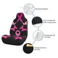 thumbnail image 6 of Pofeuu Breast Cancer Print Automotive Car Seat Covers Flat Cloth Full Set Seat Covers,Car Seat Covers front seats for Cars Trucks and SUVs-1, 6 of 9