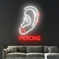 thumbnail image 4 of Handmadetneonsign Piercing Neon Light, Piercing Spa Led Sign, Piercing Salon Light, Piercing Artist, 4 of 5