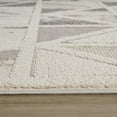 thumbnail image 5 of Rug Branch Abstract Geometric Modern Cream Grey Indoor Area Rug - 7x10, 5 of 7
