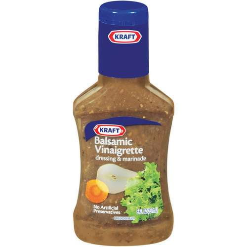 Kraft Salad Dressing Balsamic Vinaigrette Dressing & Marinade, 8 Fl Oz