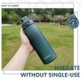 thumbnail image 3 of Opard 30oz Sports Water Bottle with Leak Proof Flip Top Lid BPA Free Tritan Reusable Plastic for Gym and Outdoor, 3 of 6