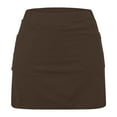 thumbnail image 4 of ZUKMRJPC Skorts for Women Plus Size Dressy Casual Athletic Golf Tennis Short Skirts 2025 Summer Skort with Pockets on Clearance, 4 of 6