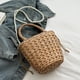 thumbnail image 4 of Bolso Playa Tejido Hombro Cruzado Con Lazo Lindo, 4 of 9
