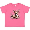 thumbnail image 3 of Inktastic Baby Girl Deer Cottagecore Girls Baby T-Shirt, 3 of 5