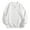 White, variant on Styesk Mens Shirts Men's Vintage Fashion Casual Solid Color Long Sleeve Round-Neck Blouses Sweater