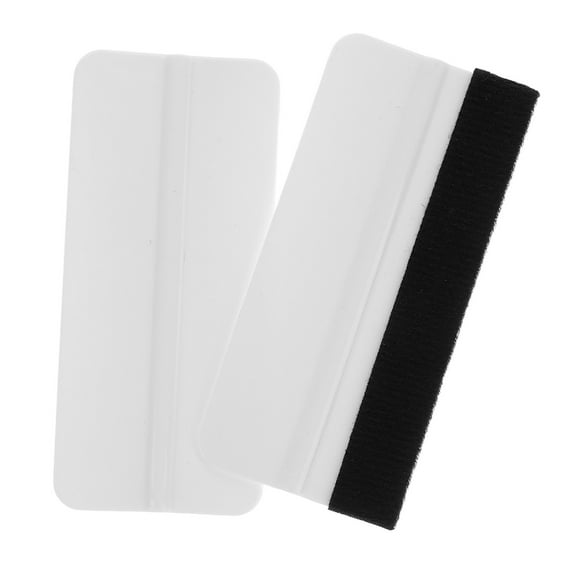 LITINKIMI Window Tinting Tools 2Pcs 3.9In White Plastic Squeegee For Diy Projects