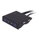 thumbnail image 4 of Tmvgtek 3.5" 20 Pines A 2 Puertos Usb 3.0 Hub + Hd Audio Pc Disquete Expansión Panel Frontal, 4 of 6