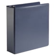 thumbnail image 1 of School Smart Polypropylene Round Ring View Binder, 3 Inches, Blue, 1 of 2