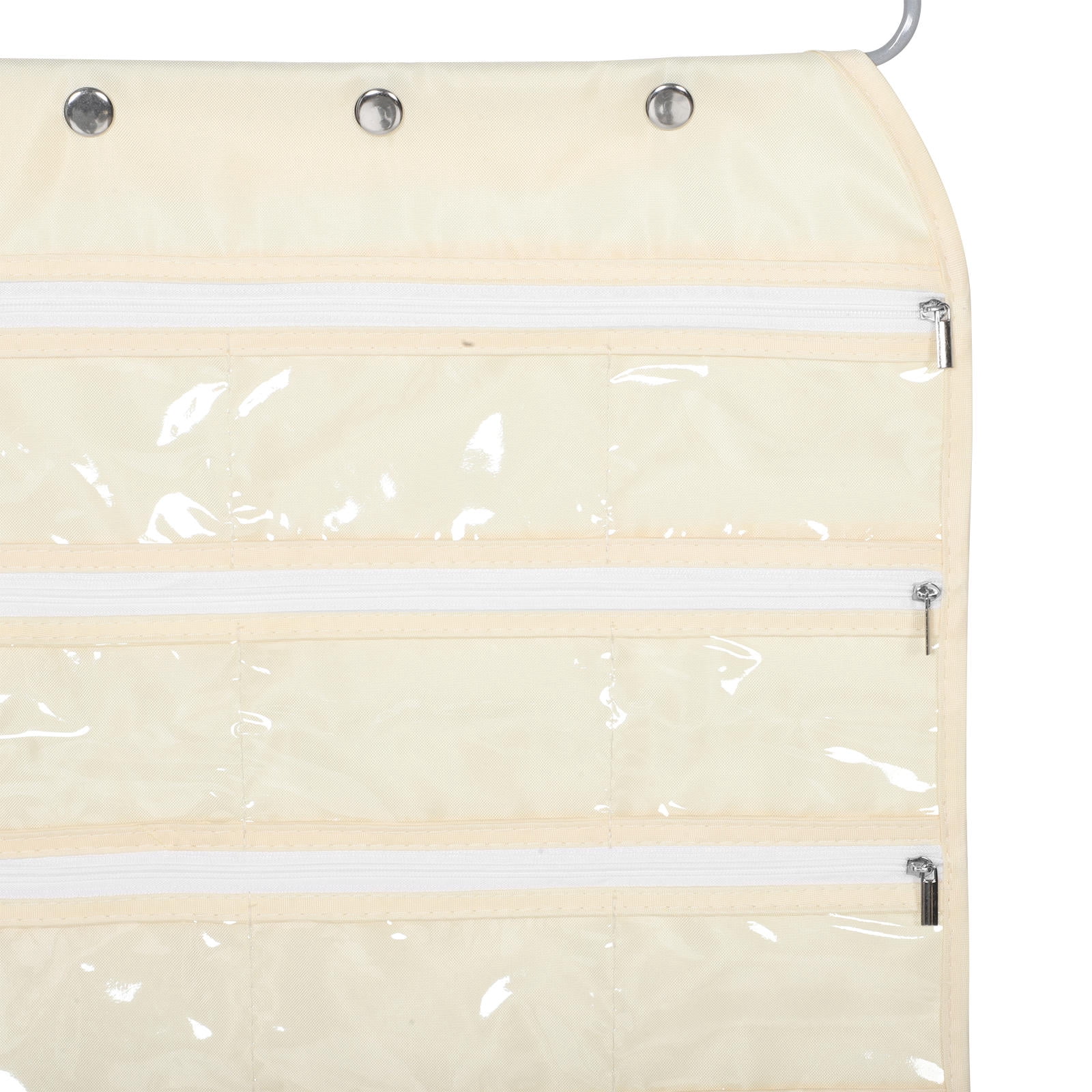 WEUVEB Necklace Hanger Storage Bag for Women, Oxford Cloth and PVC, Space-Saving Jewelry Organizer, Prevents Loss, 1 Piece