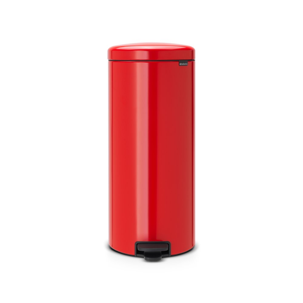 Brabantia Trash Can Newicon, 8 Gallon / 30L Passion Red