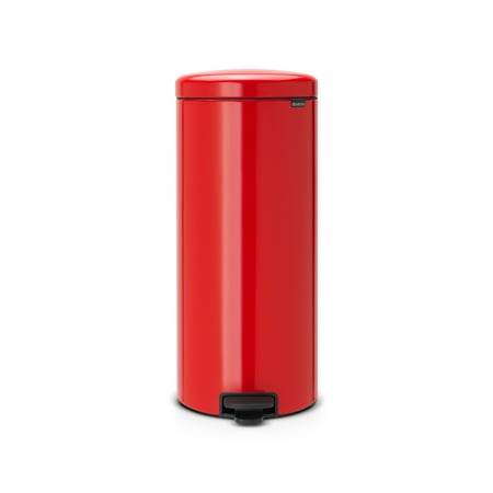 Brabantia Trash Can Newicon, 8 gal / 30L Passion Red