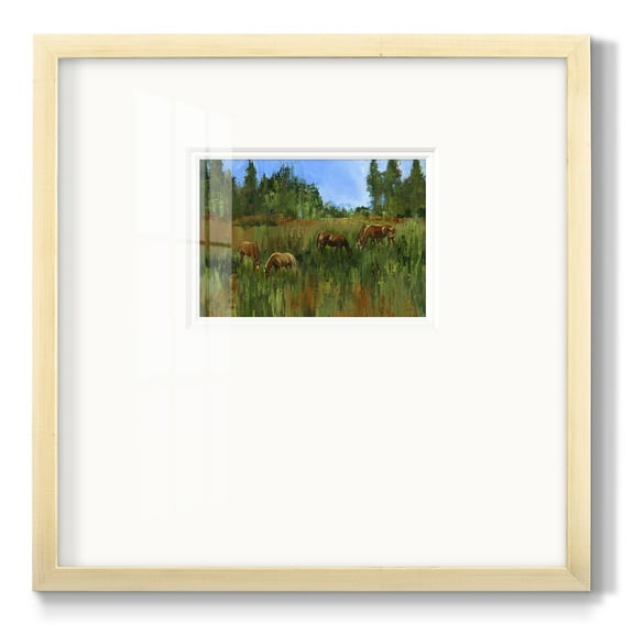 The Grass is Always GreenerPremium Framed Print