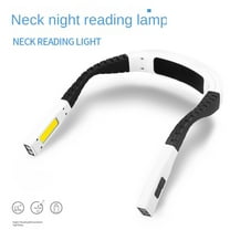 High Lumen Neck Reading Light - 3 Color Temperatures and 11 Lighting Modes, Rechargeable LED Book Light for Hands-Free Reading, Camping and Traveling, Car Repair