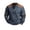 Blue, variant on MuXiKeJi Clothes Men's 3D Printed Half Zip Hoodless Sweatshirt Autumn Winter Pullover Top Fashion Casual Long Sleeve Crew Neck