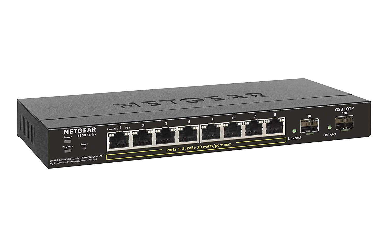 8 Ports Yes Switch 8 x Gigabit Network, 2 x Gigabit
