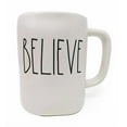 thumbnail image 2 of Rae Dunn Magenta Ceramic BELIEVE Coffee Mug, 2 of 4